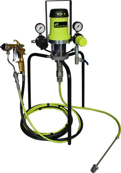 EOS 10-C18 Airmix® pump + Xcite™ Airmix® Spray Gun